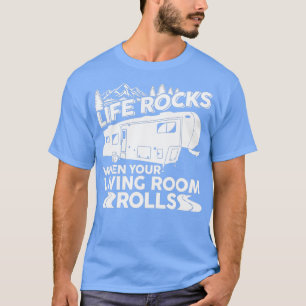 RV Camping  Funny Road Trip Vacation Fifth Wheel  T-Shirt