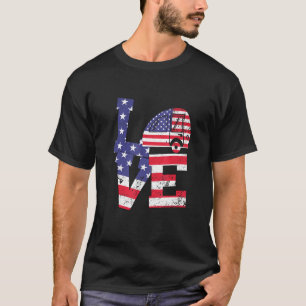 RV Camping Patriotic Campfire 4th Of July American T-Shirt