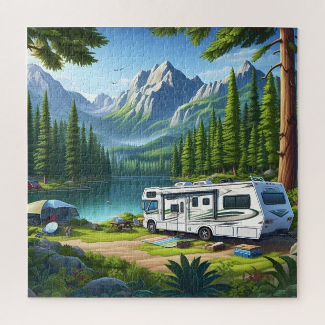 RV Camping Puzzles (Vertical)