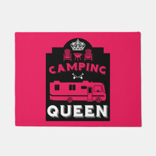 RV Camping Queen USA Doormat