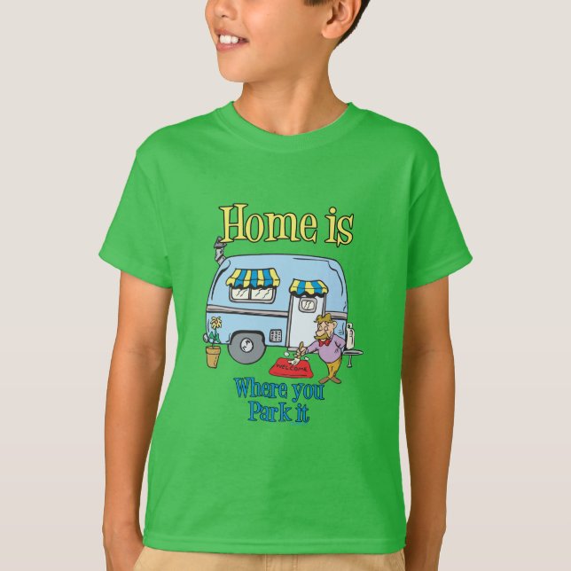 Rv Camping T-Shirt (Front)