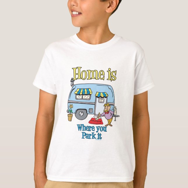 Rv Camping T-Shirt (Front)