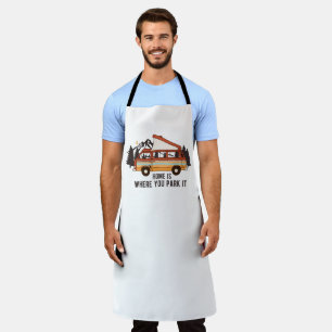 RV Camping Trailer "Home is Where You Park It"  Apron