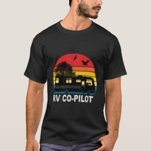 Rv Co-Pilot Camg Motorhome Travel T-Shirt