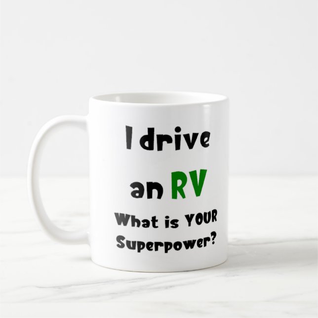 rv driver coffee mug (Left)