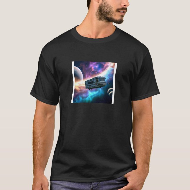 RV in Space T-Shirt (Front)