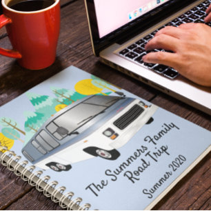 RV Journal Family Road Trip Vacation Notes Plans