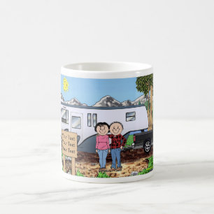 RV Lovers, Fifth Wheel Coffee Mug