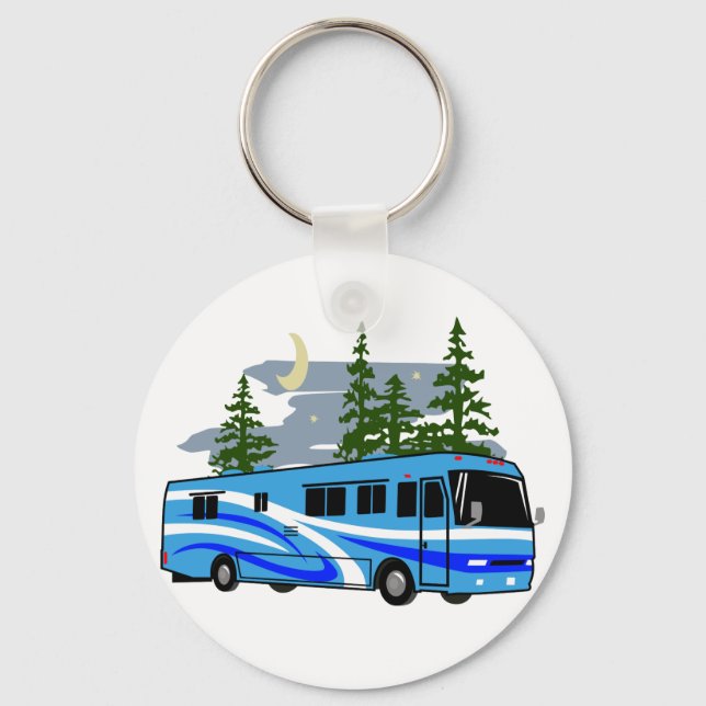RV Motorhome Keychain (Front)