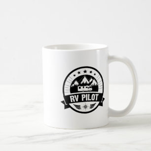 Rv Pilot Funny Motorhome Rv Travel For Men Women Coffee Mug