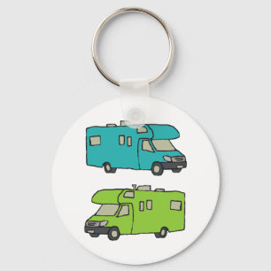 RV Recreational Vehicle Keychain