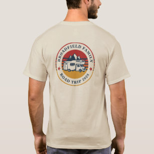 RV Road Trip Matching Family Vacation Campers T-Shirt