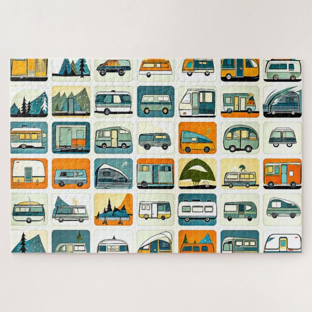 RV Travels Jigsaw Puzzle (Horizontal)