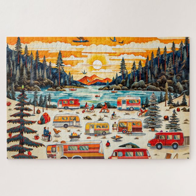 RV Travels Jigsaw Puzzle (Horizontal)