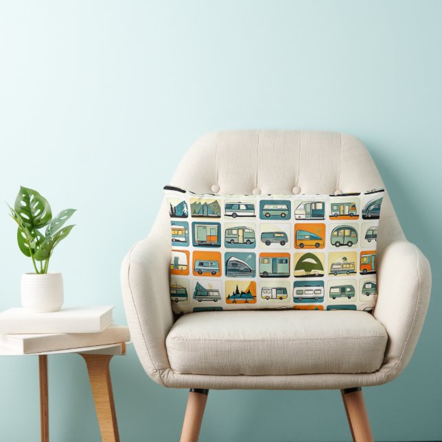 RV Travels Lumbar Pillow (Chair)