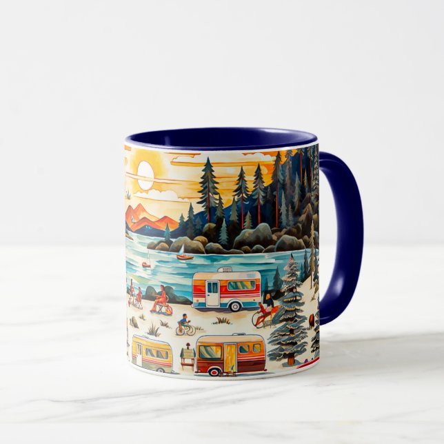 RV Travels Mug (Front Right)