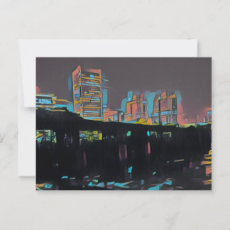 RVA In The Night Postcard