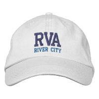 "RVA River City" Embroidered Baseball Cap