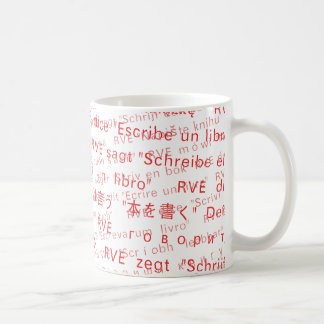 RVE DIT : "Écrivez un livre" Mug classique