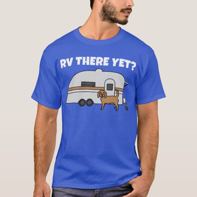 RVhere Yet Goldendle Camping retro T-Shirt (Front)
