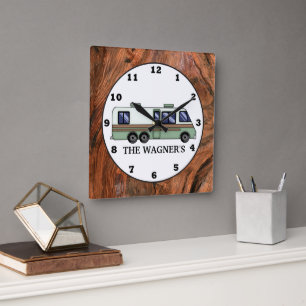 RVing add name wall clock