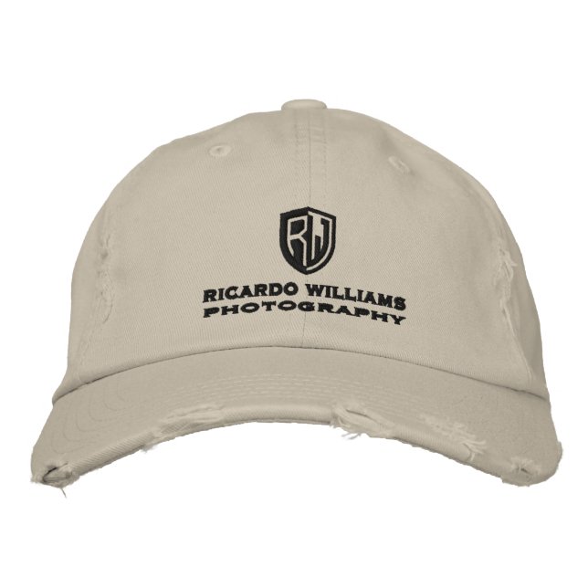 RW Photography Distressed Hat (Front)
