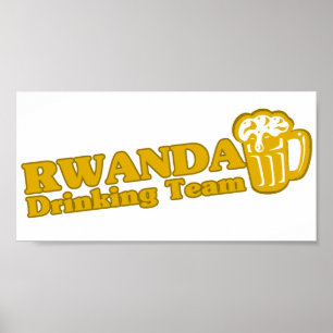 Rwanda Drinking Team Poster