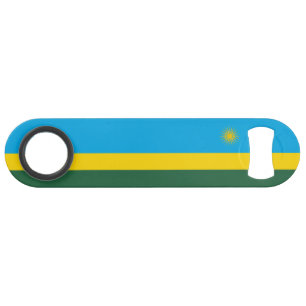 Rwanda Flag Bar Key