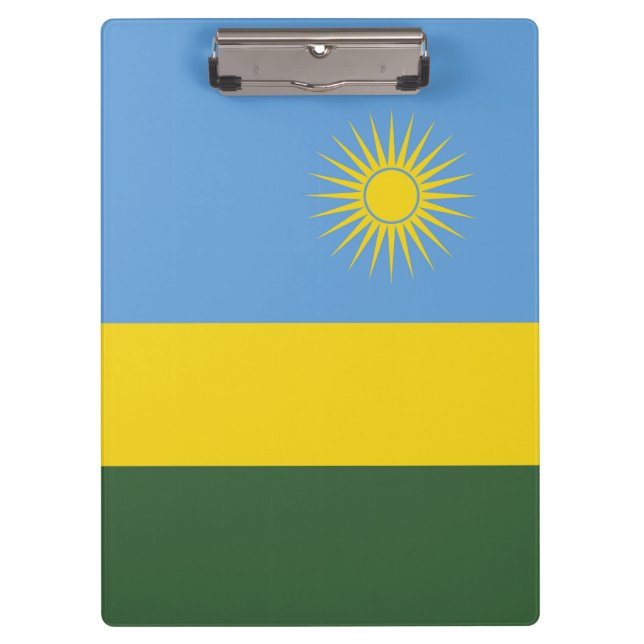 Rwanda flag clipboard (Front)