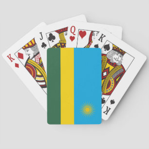 Rwanda Flag Playing Cards
