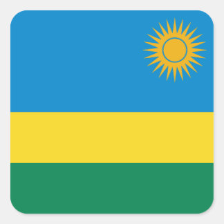 Rwanda Flag Sticker