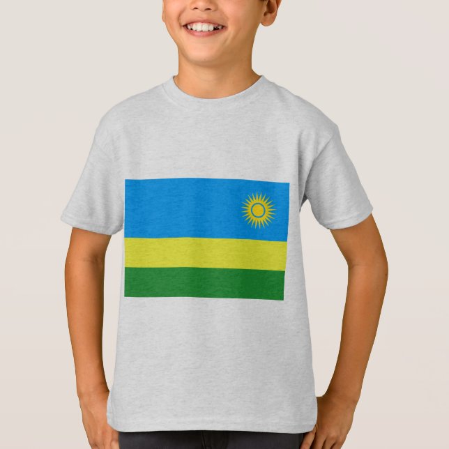 Rwanda Flag T-Shirt (Front)