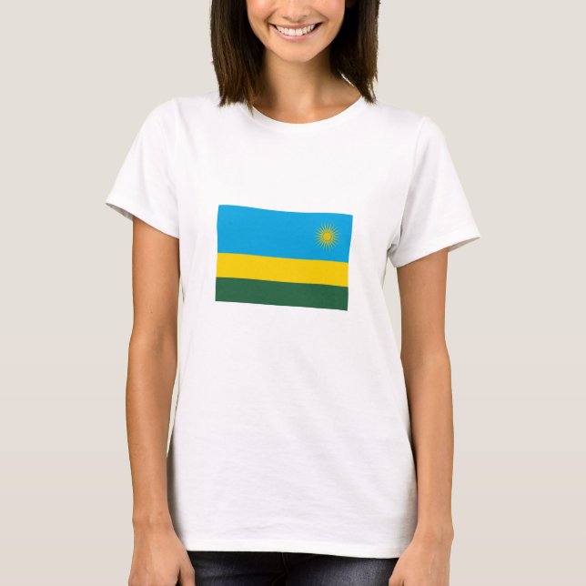 Rwanda Flag T-Shirt (Front)