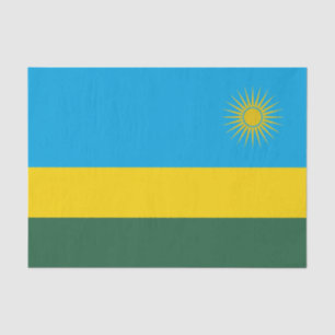 Rwanda Flag Tissue Paper