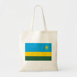 Rwanda Flag Tote Bag