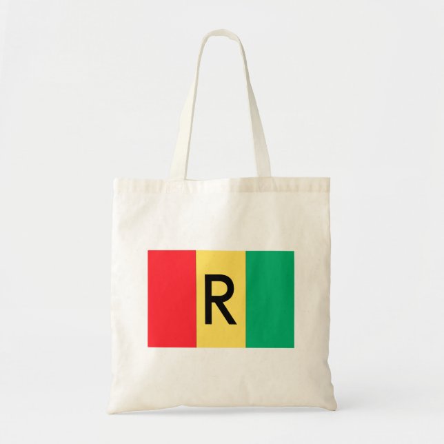 Rwanda Flag Tote Bag (Front)