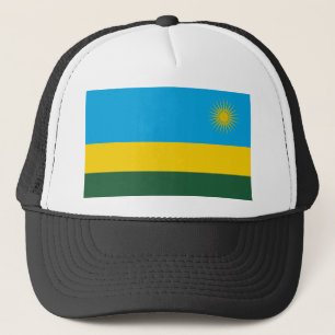 Rwanda Flag Trucker Hat