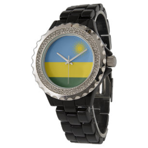 Rwanda flag watch