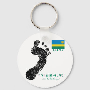 Rwanda Keychain