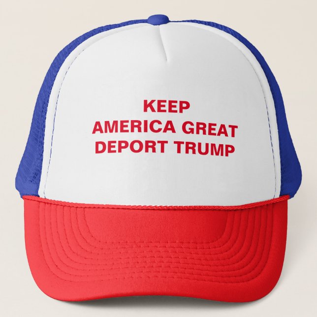 RWB Anti-Trump Hat (Front)