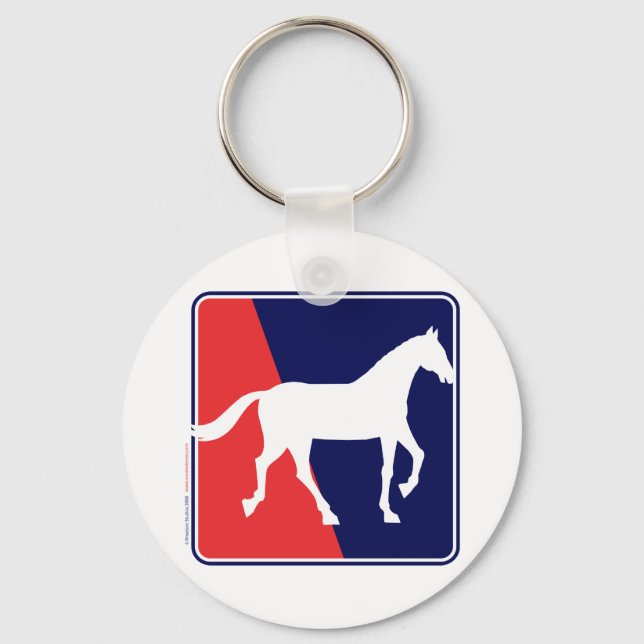 RWB-Horse Keychain (Front)