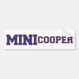 RWB Mini Cooper Bumper Stickers