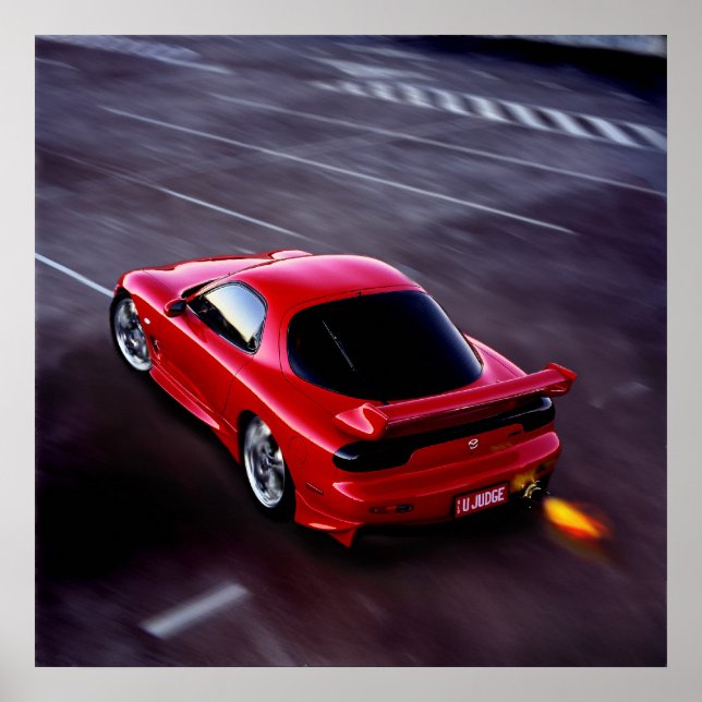 RX7 Sports import Poster (Front)