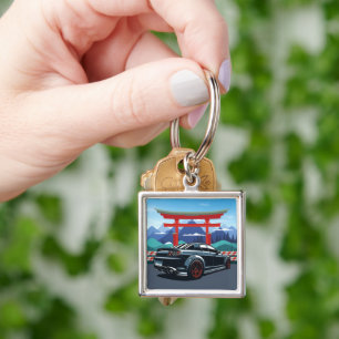 RX8 - Energized by Rotary engines Keychain