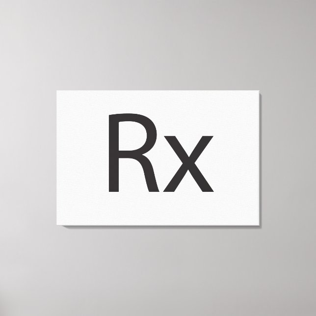 Rx.ai Canvas Print (Front)