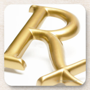 Rx drug sign coaster