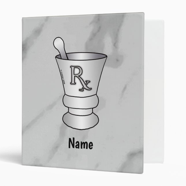 RX Mortar Pestle Binder (Front/Inside)