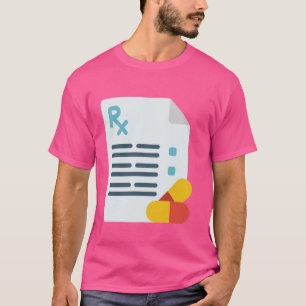 Rx Pharmacy Technician Pharmacist Medicine T-Shirt