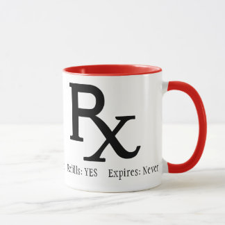 Rx Prescription Coffee Mug