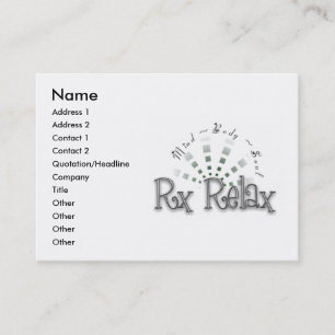 RX Relax Business Card